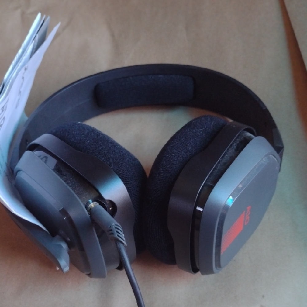 Astro A10 Black and Gray Over-Ear Gaming Headset NWT